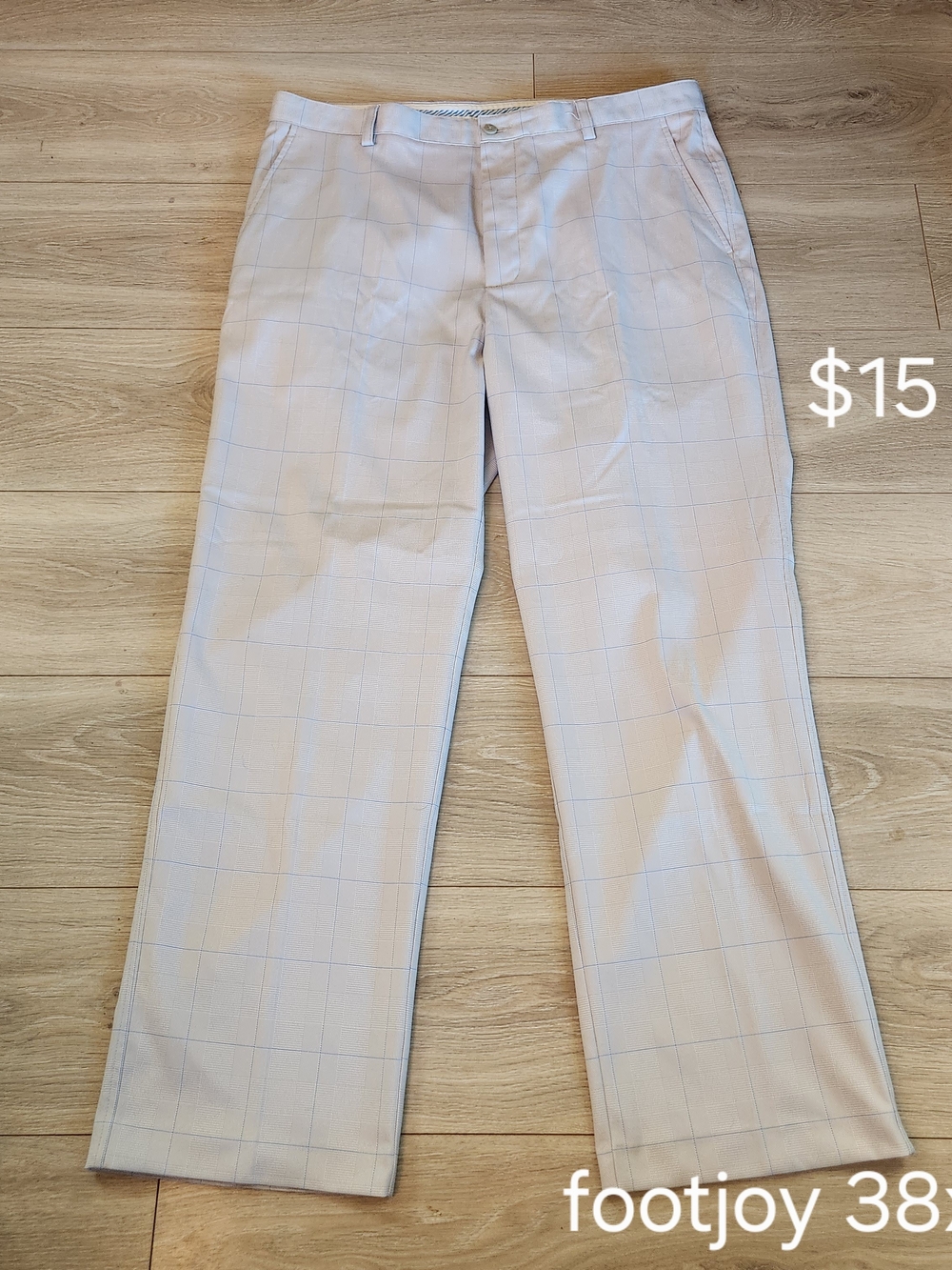 Men's Whitw Footjoy Golf Pants